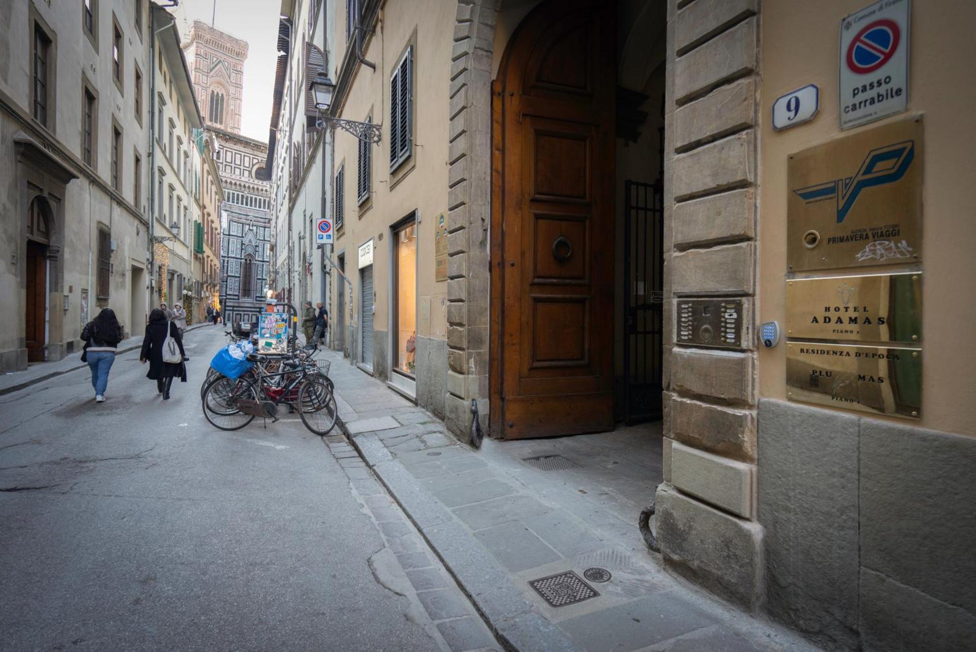 Hotel Adamas Florenz Exterior foto